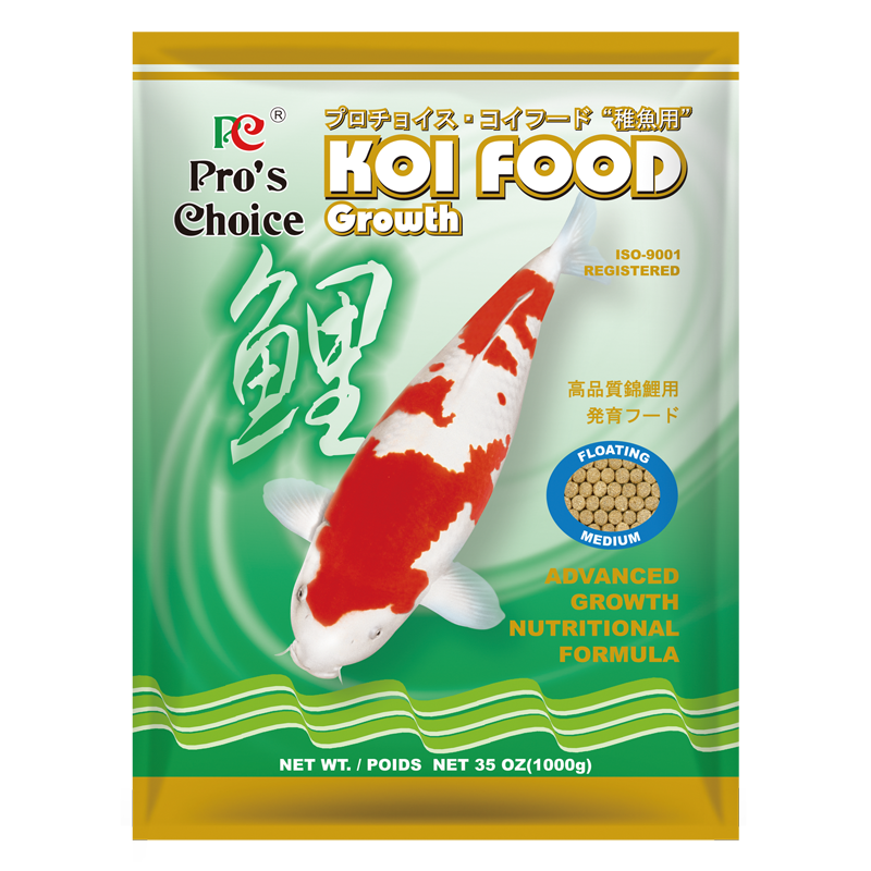 Illustration of Koi Growth Nutrient Requirements